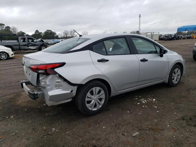 3N1CN8DV5NL861741 - 2022 NISSAN VERSA S SILVER photo 3