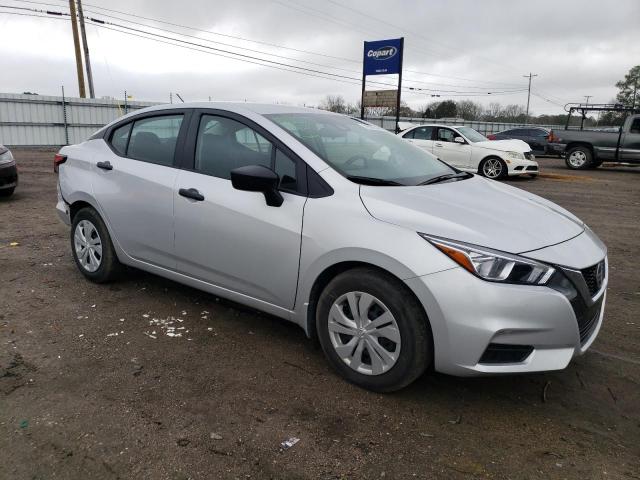 3N1CN8DV5NL861741 - 2022 NISSAN VERSA S SILVER photo 4