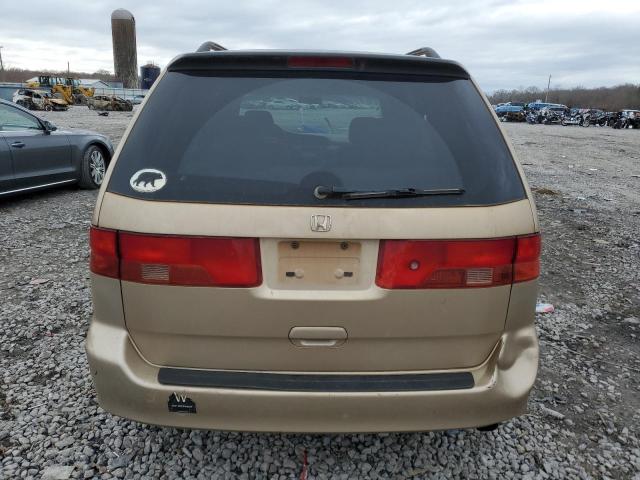 2HKRL1877YH615701 - 2000 HONDA ODYSSEY EX TAN photo 6