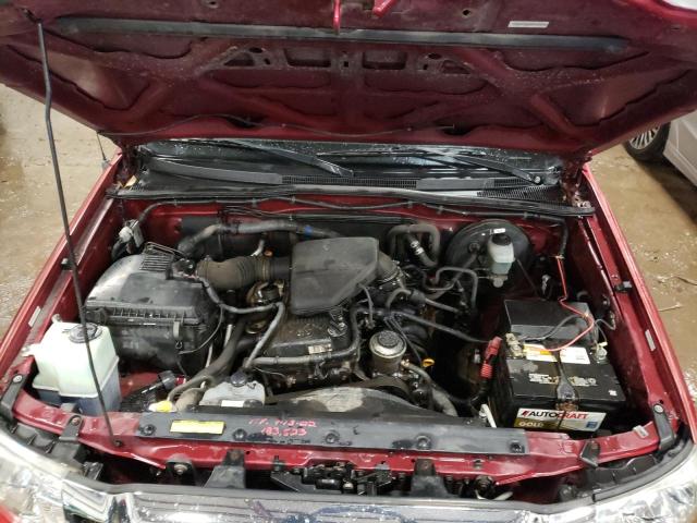 5TETX22N16Z300992 - 2006 TOYOTA TACOMA ACCESS CAB ბურგუნდია ფოტო 11