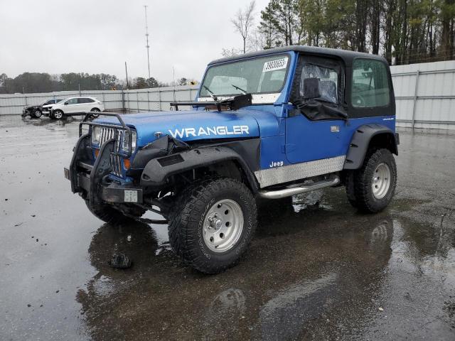 1J4FY19PXRP412174 - 1994 JEEP WRANGLER / S BLUE photo 1