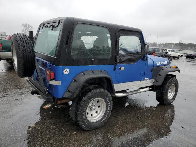 1J4FY19PXRP412174 - 1994 JEEP WRANGLER / S BLUE photo 3