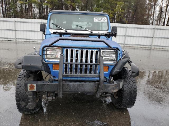 1J4FY19PXRP412174 - 1994 JEEP WRANGLER / S BLUE photo 5