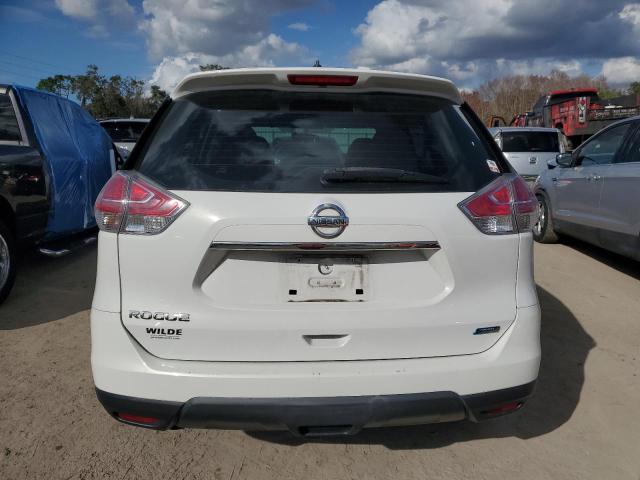 5N1AT2MT3EC760968 - 2014 NISSAN ROGUE S WHITE photo 6