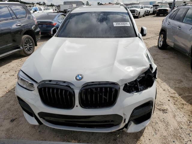 5UXTY9C08M9G87947 - 2021 BMW X3 XDRIVEM40I WHITE photo 5