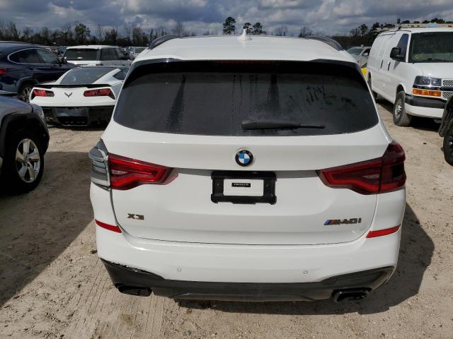 5UXTY9C08M9G87947 - 2021 BMW X3 XDRIVEM40I WHITE photo 6