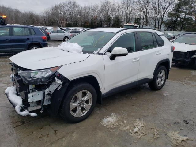 2T3P1RFVXLC092576 - 2020 TOYOTA RAV4 XLE WHITE photo 1