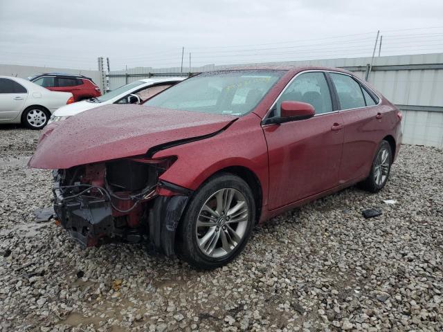 4T1BF1FK2GU579397 - 2016 TOYOTA CAMRY LE RED photo 1