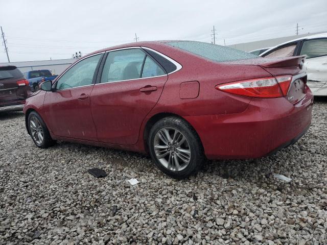 4T1BF1FK2GU579397 - 2016 TOYOTA CAMRY LE RED photo 2