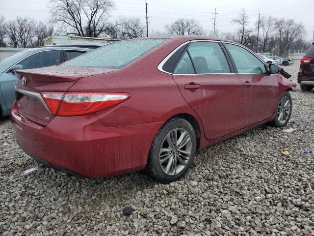 4T1BF1FK2GU579397 - 2016 TOYOTA CAMRY LE RED photo 3