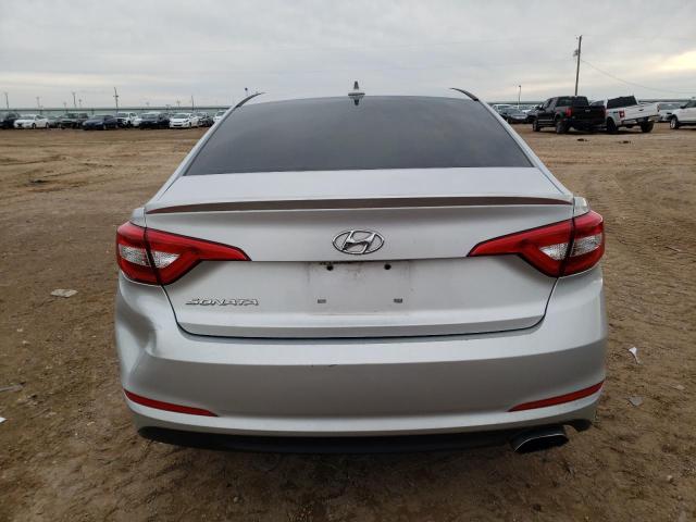 5NPE24AF7HH541183 - 2017 HYUNDAI SONATA SE SILVER photo 6