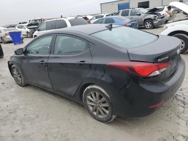 5NPDH4AEXEH503895 - 2014 HYUNDAI ELANTRA SE BLACK photo 2