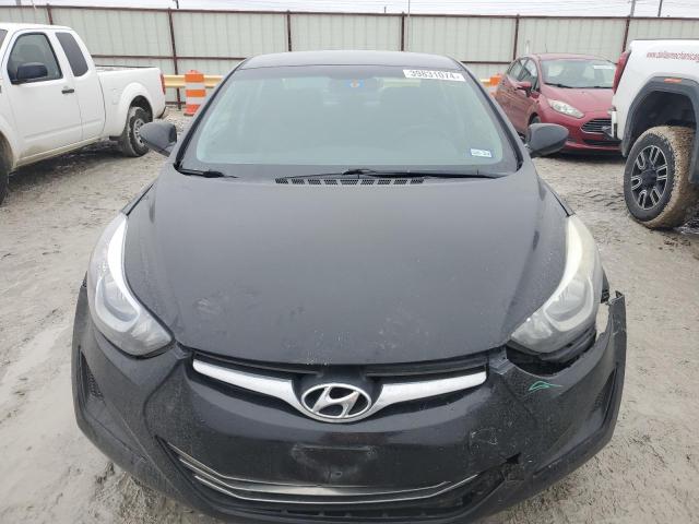 5NPDH4AEXEH503895 - 2014 HYUNDAI ELANTRA SE BLACK photo 5