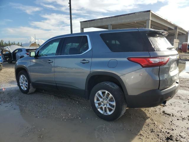 1GNERFKW3KJ131847 - 2019 CHEVROLET TRAVERSE LS GRAY photo 2