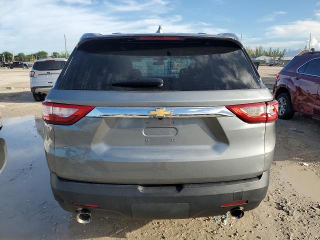 1GNERFKW3KJ131847 - 2019 CHEVROLET TRAVERSE LS GRAY photo 6