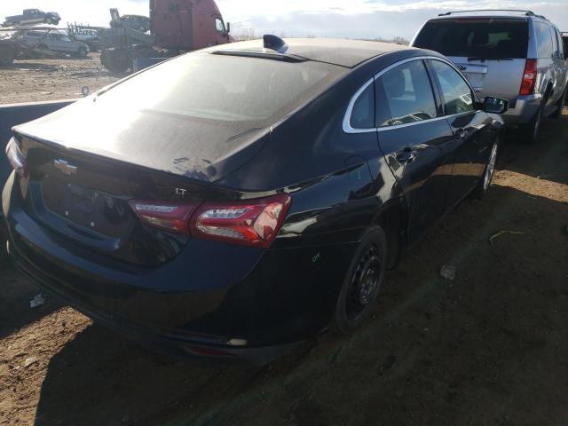 1G1ZD5ST2NF158448 - 2022 CHEVROLET MALIBU LT BLACK photo 3