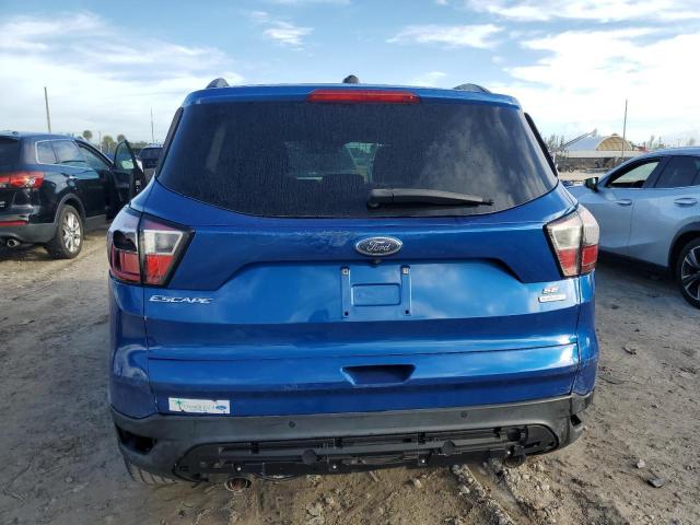 1FMCU0GD7HUC60163 - 2017 FORD ESCAPE SE BLUE photo 6