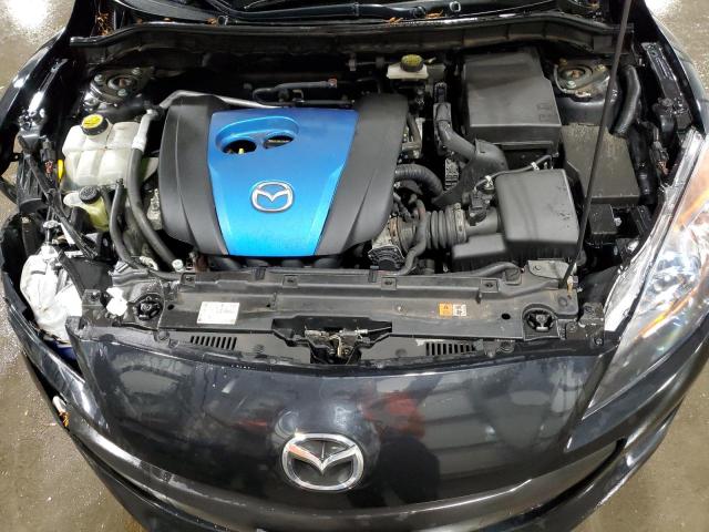 JM1BL1M78C1672609 - 2012 MAZDA 3 I BLACK photo 11