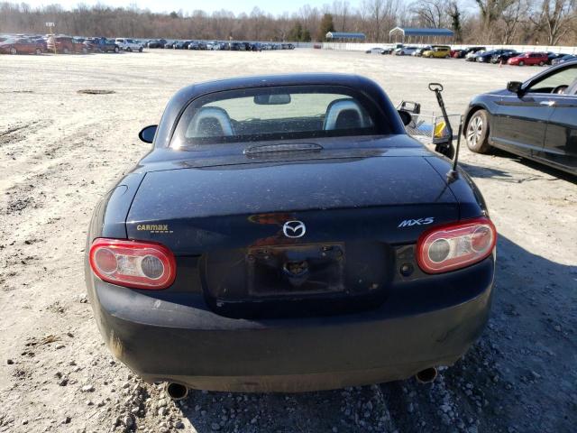 JM1NC2PF4B0214351 - 2011 MAZDA MX-5 MIATA BLACK photo 6