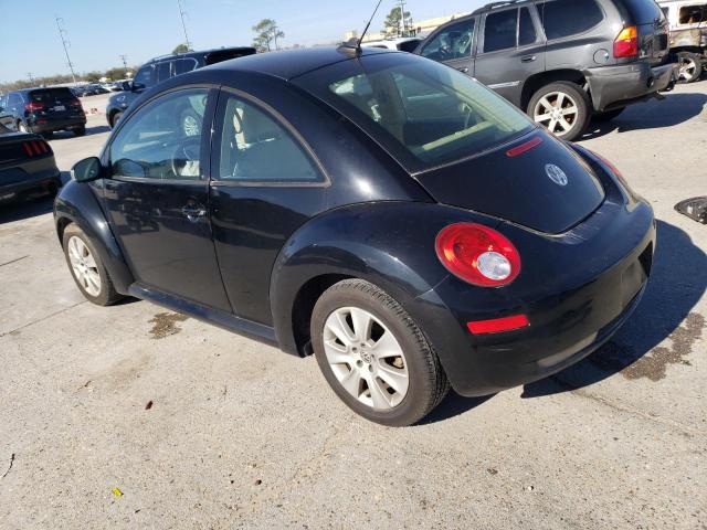 3VWPW31C59M503439 - 2009 VOLKSWAGEN NEW BEETLE S BLACK photo 2