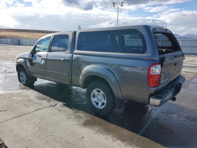 5TBDT44144S433853 - 2004 TOYOTA TUNDRA DOUBLE CAB SR5 GRAY photo 2