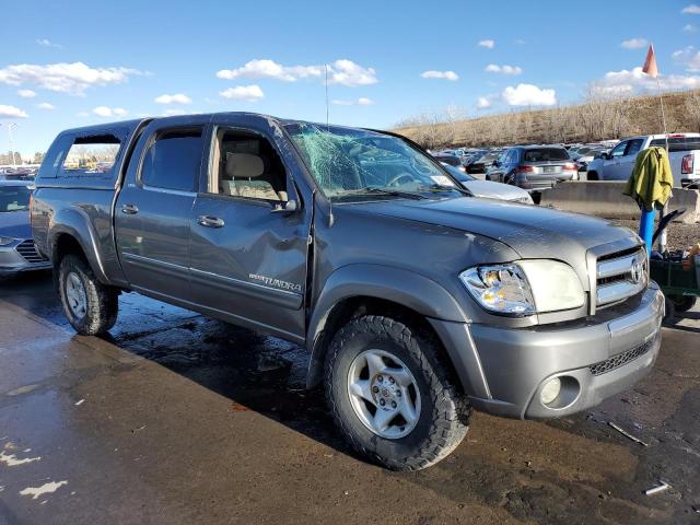 5TBDT44144S433853 - 2004 TOYOTA TUNDRA DOUBLE CAB SR5 GRAY photo 4