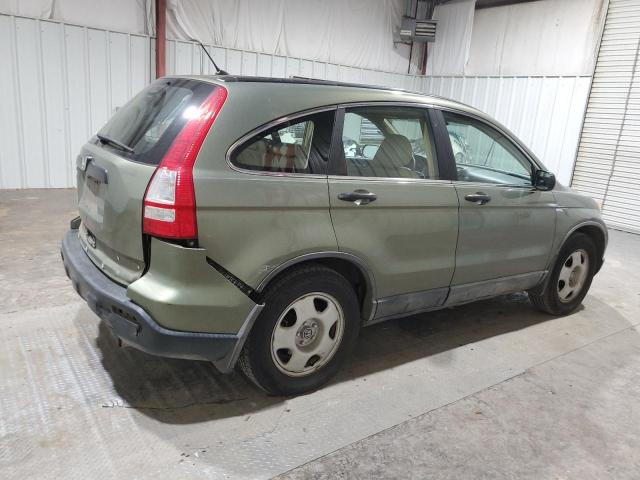 5J6RE38379L002181 - 2009 HONDA CR-V LX GREEN photo 3