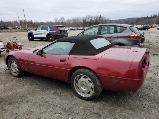 1G1YY32P6S5100819 - 1995 CHEVROLET CORVETTE RED photo 2