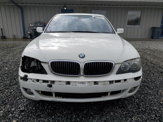 WBAHN83598DT83562 - 2008 BMW 750 LI WHITE photo 5