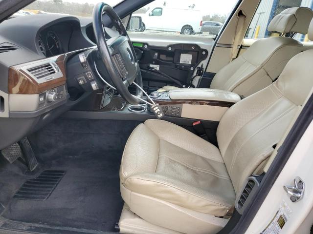 WBAHN83598DT83562 - 2008 BMW 750 LI WHITE photo 7