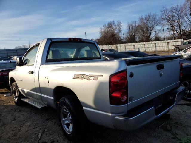 1D7HA16K37J602996 - 2007 DODGE RAM 1500 ST SILVER photo 2