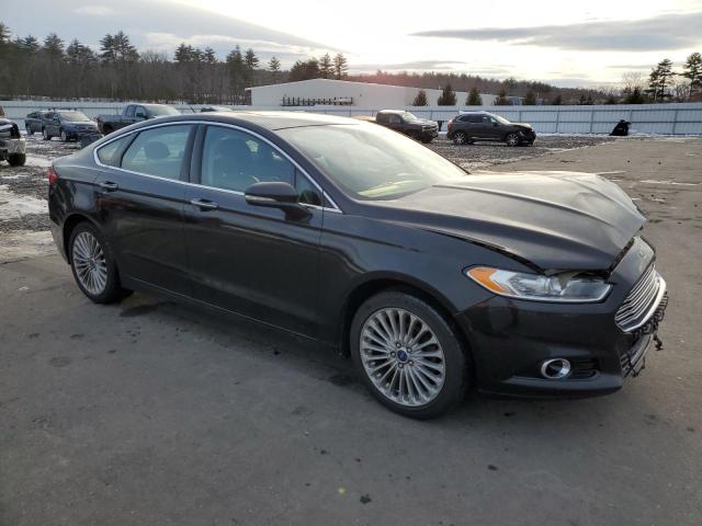 3FA6P0K94ER360709 - 2014 FORD FUSION TITANIUM BLACK photo 4