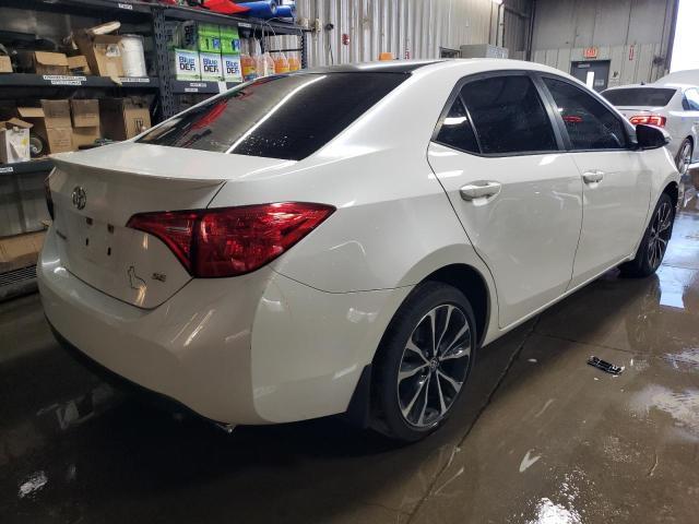 5YFBURHE8HP596400 - 2017 TOYOTA COROLLA L WHITE photo 3