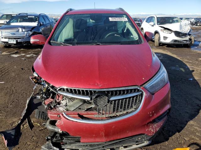 KL4CJCSB7JB695877 - 2018 BUICK ENCORE ESSENCE RED photo 5