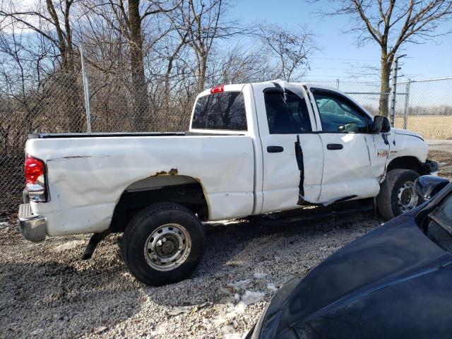 3D7KS28D27G817729 - 2007 DODGE RAM 2500 ST WHITE photo 3