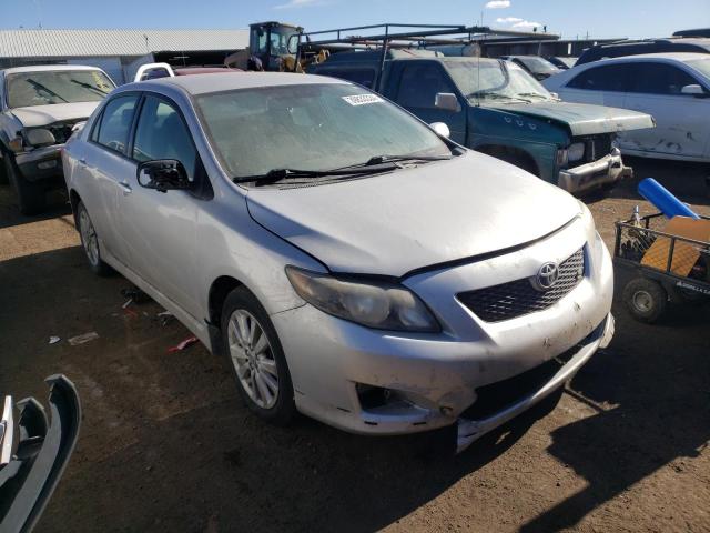 1NXBU4EE6AZ210794 - 2010 TOYOTA COROLLA BASE GRAY photo 4