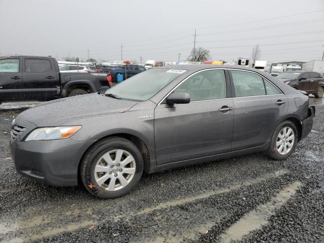 JTNBB46K883046202 - 2008 TOYOTA CAMRY HYBRID CHARCOAL photo 1