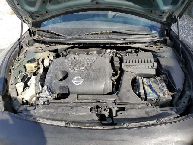 1N4AA5AP9AC815071 - 2010 NISSAN MAXIMA S GRAY photo 11