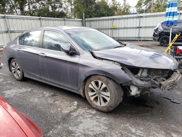 1HGCR2F37EA294936 - 2014 HONDA ACCORD LX GRAY photo 4