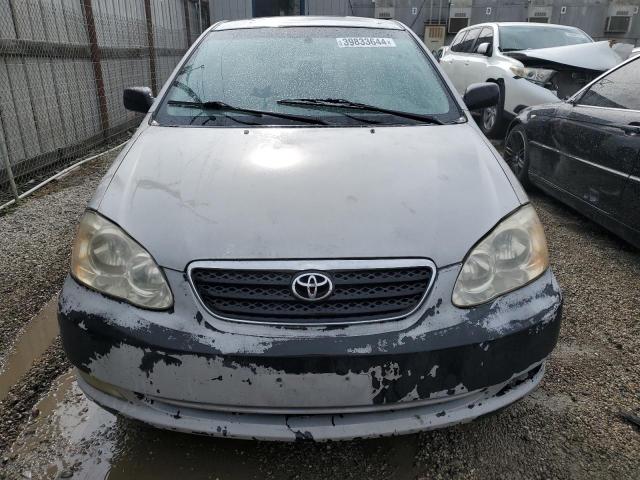 1NXBR32E35Z554301 - 2005 TOYOTA COROLLA CE SILVER photo 5