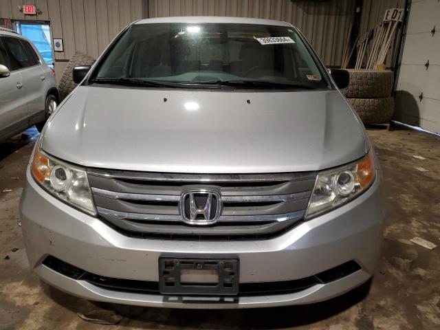 5FNRL5H20CB127807 - 2012 HONDA ODYSSEY LX SILVER photo 5