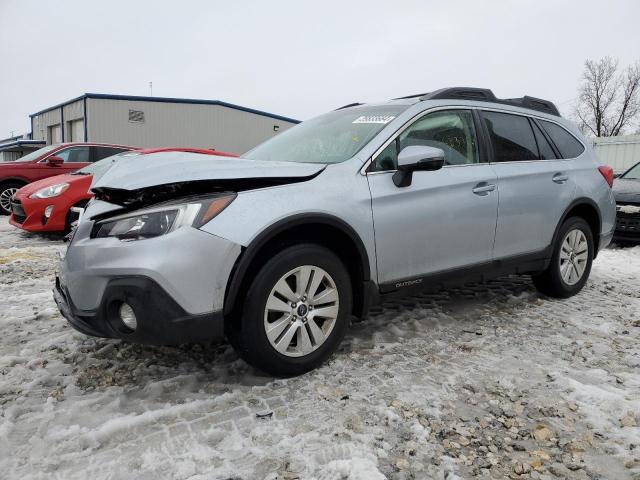 4S4BSAFC5J3291780 - 2018 SUBARU OUTBACK 2.5I PREMIUM SILVER photo 1