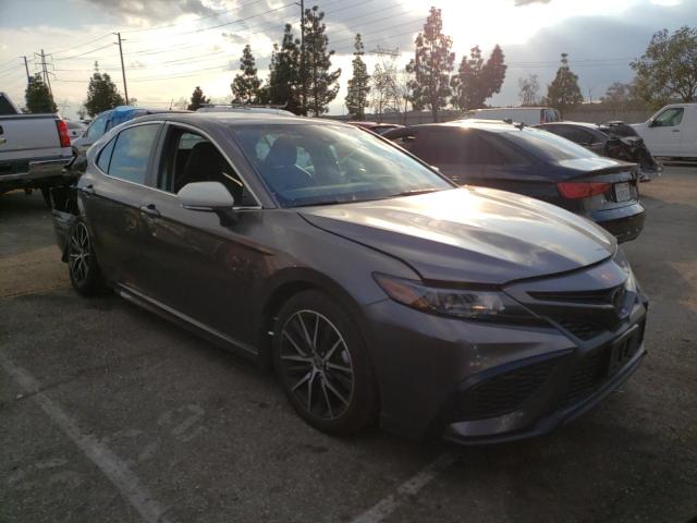 4T1G11AK2PU151633 - 2023 TOYOTA CAMRY SE NIGHT SHADE GRAY photo 4