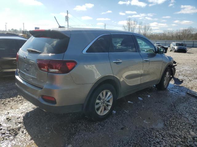 5XYPG4A32KG522295 - 2019 KIA SORENTO L GRAY photo 3