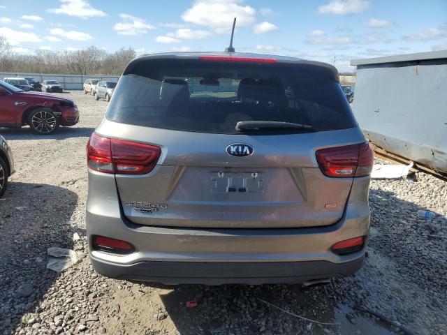 5XYPG4A32KG522295 - 2019 KIA SORENTO L GRAY photo 6