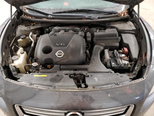 1N4AA5AP6CC833322 - 2012 NISSAN MAXIMA S GRAY photo 11