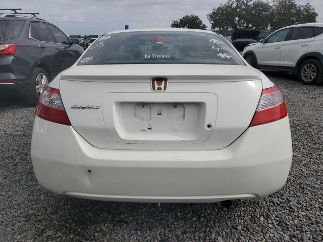 2HGFG12668H564600 - 2008 HONDA CIVIC LX WHITE photo 6