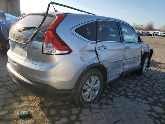 5J6RM4H57CL010265 - 2012 HONDA CR-V EX SILVER photo 3