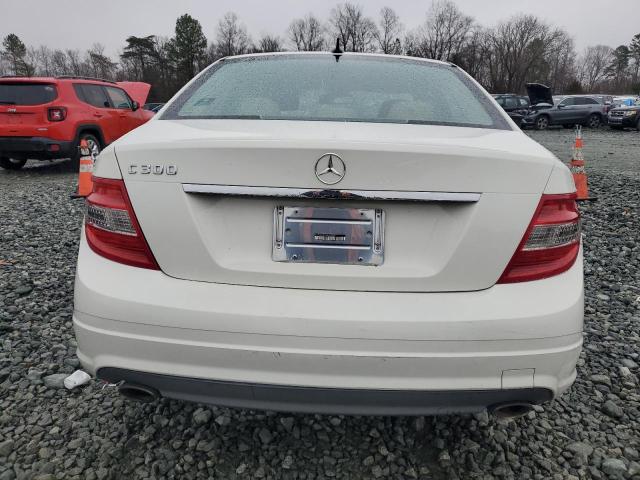 WDDGF5EB4AF450498 - 2010 MERCEDES-BENZ C 300 WHITE photo 6