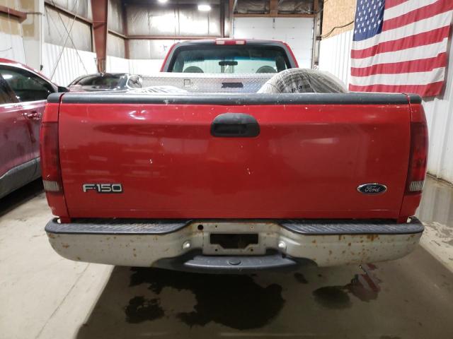 1FTZF1722YNB33134 - 2000 FORD F150 RED photo 6